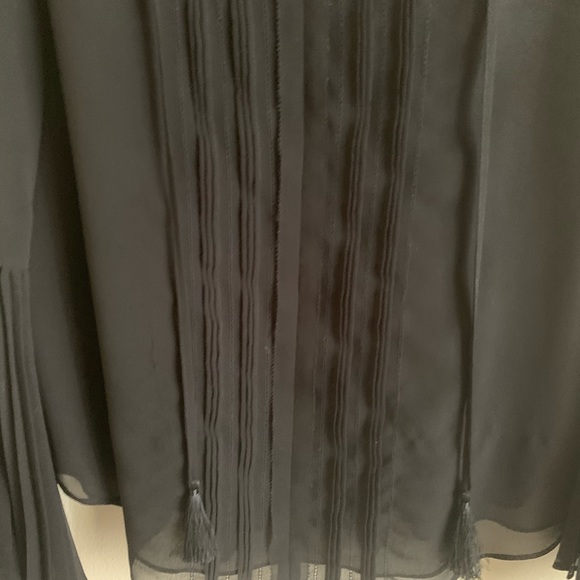 White House Black Market bell sleeve blouse size 6 - Picture 4 of 8